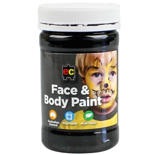 EC Face and Body Paint 175ml - Black