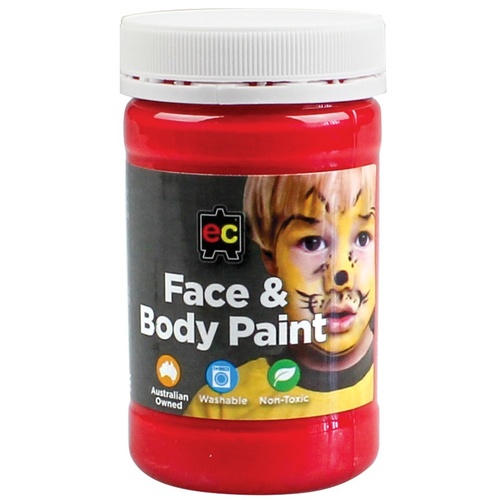 EC Face and Body Paint 175ml - Red