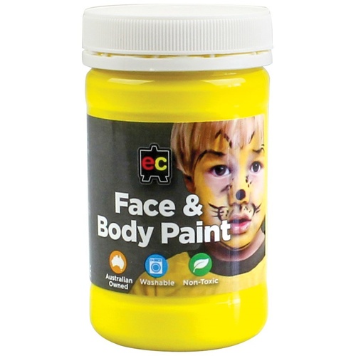 EC Face and Body Paint 175ml - Yellow