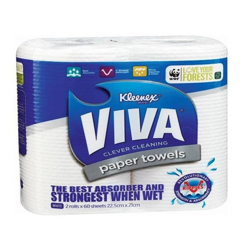 Kleenex Paper Towel Viva Twin Pack 666
