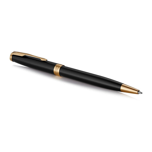 Parker Sonnet Ballpoint Pen - Black Lacquer, Gold Trim 1931497