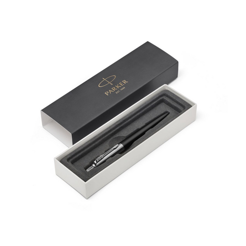 Parker Jotter Stainless Steel Chrome Colour Trim Ballpoint Bond Street Pen - 1953184