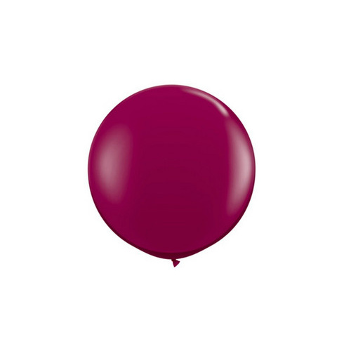 Alpen 25cm Round Balloons Pack 15  - Maroon