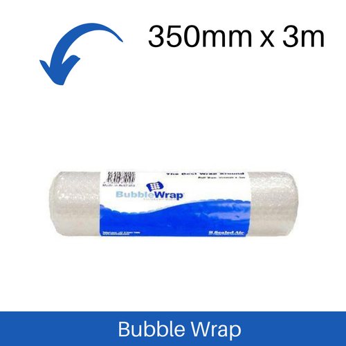 Bubble Wrap Jiffy Air Sealed Roll - 350mm x 3m