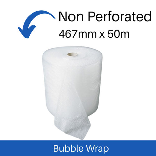 Bubble Wrap Roll Jiffy Non-Perforated C50 - 467mm x 50m