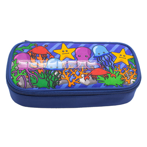 Glitter Critters Carry Name Me Pencil Case - Ocean