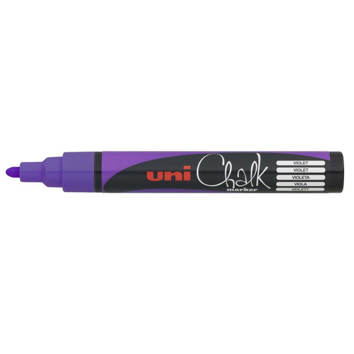 Uni Chalk Marker Bullet Tip 2.5mm - Violet