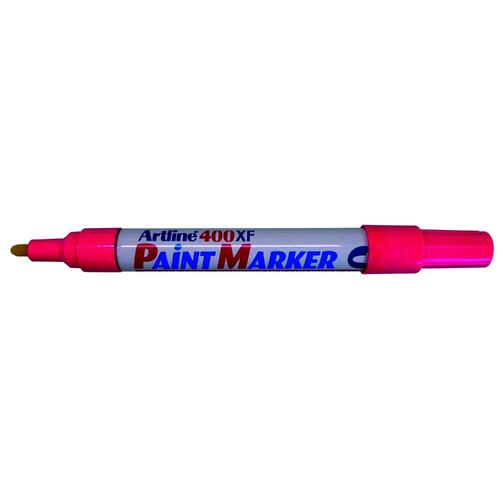 Artline 400 Permanent Paint Marker 2.3mm Bullet Tip 140009 12 Pack - Pink