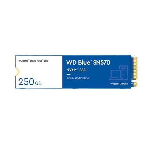 250GB Western Digital WD Blue SN570 NVMe SSD 3300MB/s Internal Drive