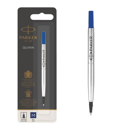 Parker Pen Refill Ink Rollerball Medium Point 0.7mm - BLUE