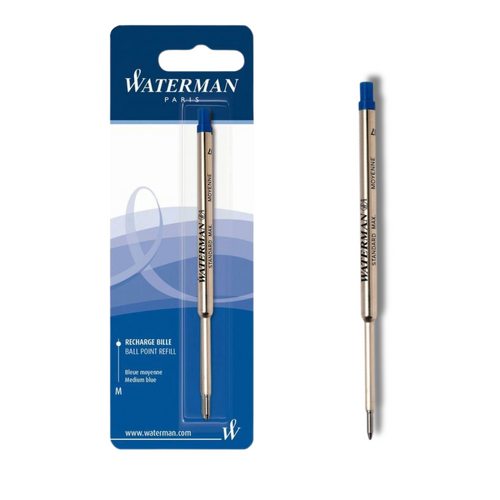 Waterman Ballpoint Pen Maxima Medium Refill - Blue