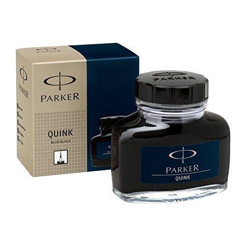 Parker Quink SolvX Ink 57ml Bottle PERMANENT BLACK 1950375