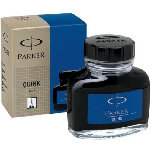 Parker Quink SolvX Ink 57ml Bottle PERMANENT BLUE 1950376