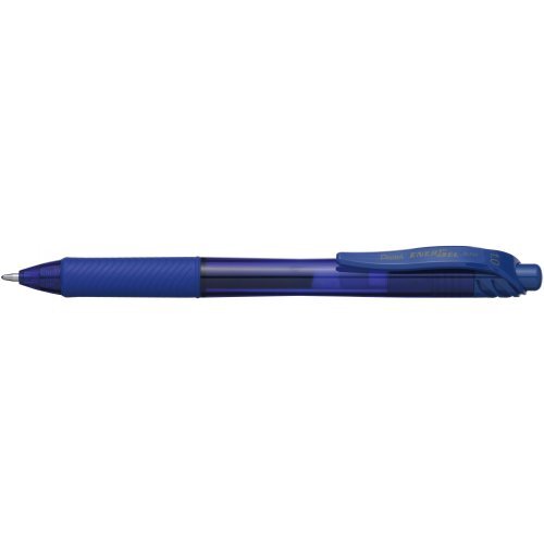 Pentel EnerGel-X BL110 Retractable Roller Gel Pen 1.0mm 12 Pack - Blue