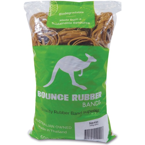Bounce Rubber Bands 500gm Bag No.31 - 82293