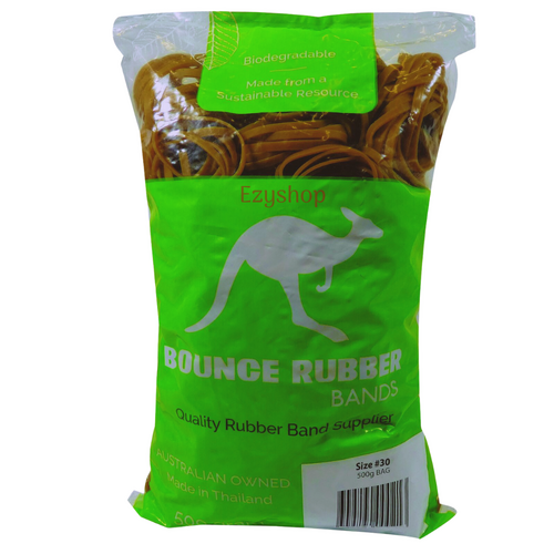 Bounce Rubber Bands 500gm Bag No.30 - 46469