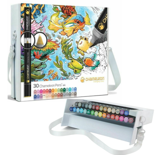 Chameleon Pens/Markers 30 Colour Tones Blending Markers Deluxe Set - Assorted CT3001