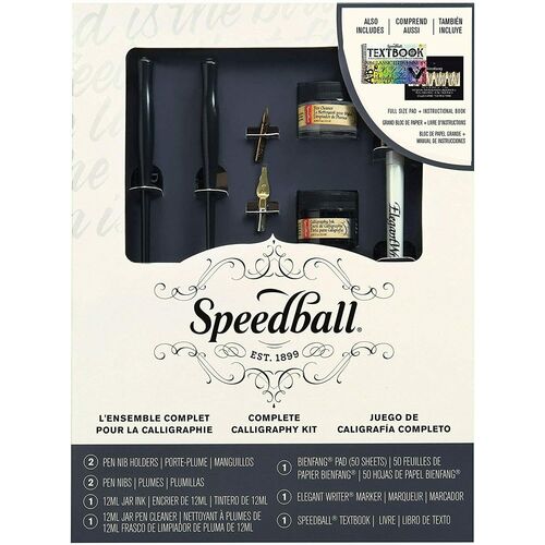 Speedball Complete Pen And Ink Calligraphy Drawing Kit - 3062