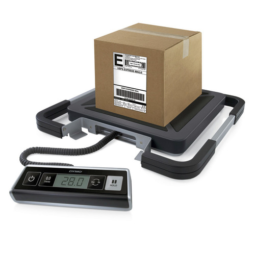Dymo Digital Shipping Scales 50kg AC Or USB Portable With LCD Screen 