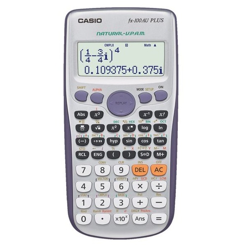 Casio Calculator FX100AU Plus Scientific 