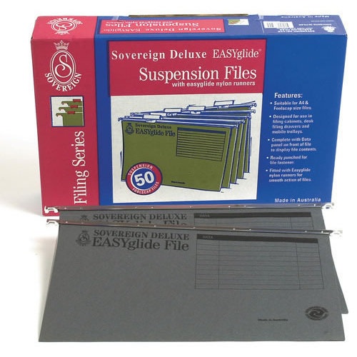 Stat Suspension Files Deluxe Green - 50 Pack