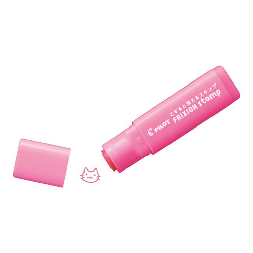 Pilot Frixion Stamp Cat - Pink 