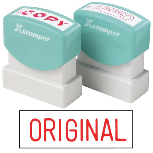 X-Stamper Self Inking Ink Stamp ORIGINAL Pre-Inked, Re-inkable Up To 100,000 Impressions - 1111