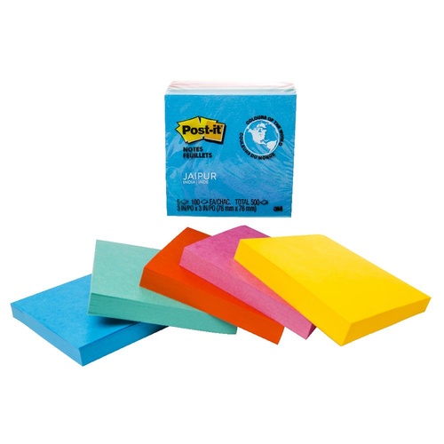 Post- It Notes 654-5UC 73x73mm Ultra Colours - 5 Pack