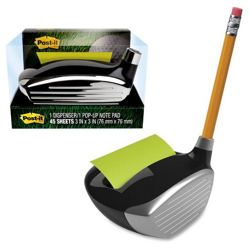 Post-it Notes Dispenser Golf - Black