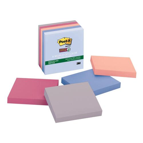 Post-it Notes 654-5SSNRP 76x76mm Bali Collection - 5 Pack