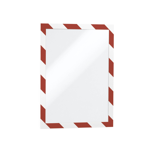 Durable Safety Sign A4 Security 2 Pack 4944132 - Red/White