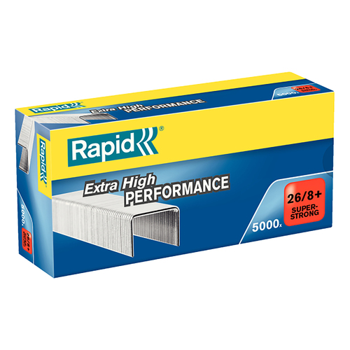 Rapid Staples 26/8 Super Strong - 5000 Pack