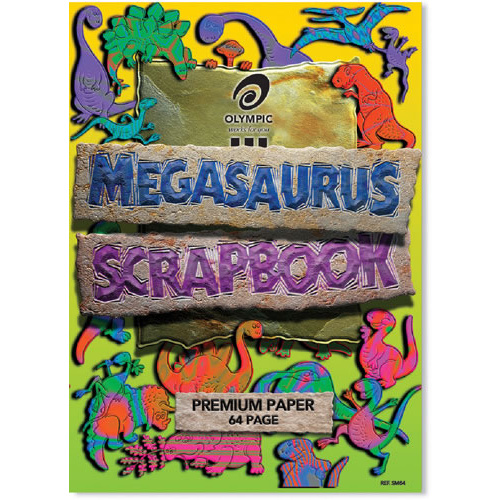 Olympic Scapbook Megasaurus 335x 240mm 64 Page 10 Pack