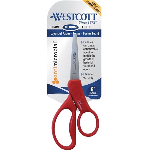 Westcott Scissors 152mm Antimicrobial Protected - 12 Pack