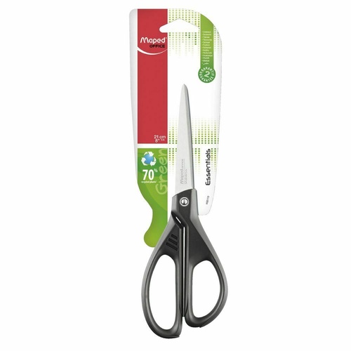 Maped Scissors 210mm Large Enviro GreenLogic With Ergonomic Handle - 47207