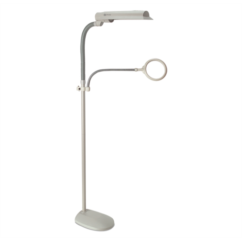 OTTLITE   - Craft Floor Lamp With Magnifier 18W  3X Magnify With Weighted Base - OT3020