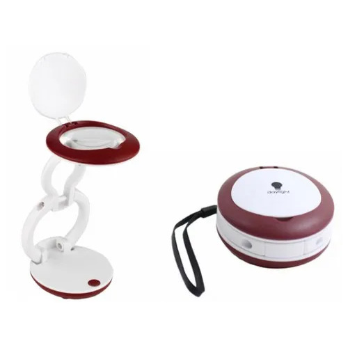 DAYLIGHT Yoyo Led Magnifier Light Portable Red/White - ON1350