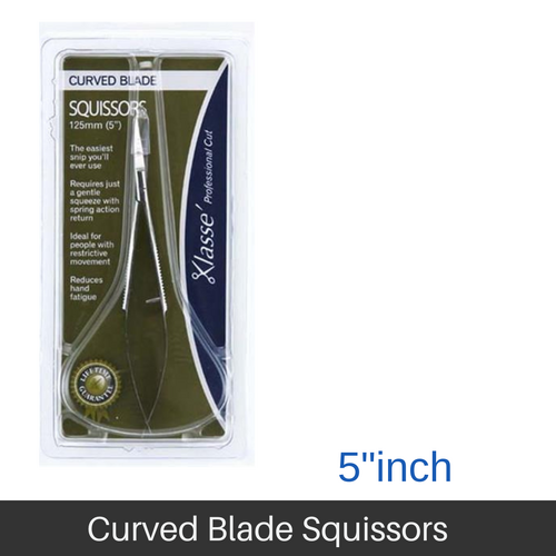 Klasse Curved Blade Scissors Squissors Embroidery Snip 125mm (5"Inch) - B5372