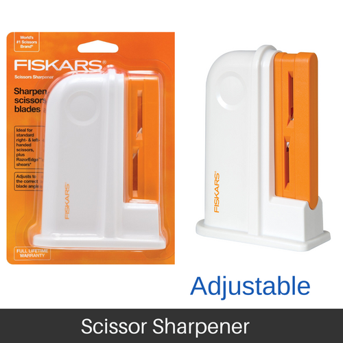 Fiskars Universal Desktop Scissor Sharpener Plastic - BR8620