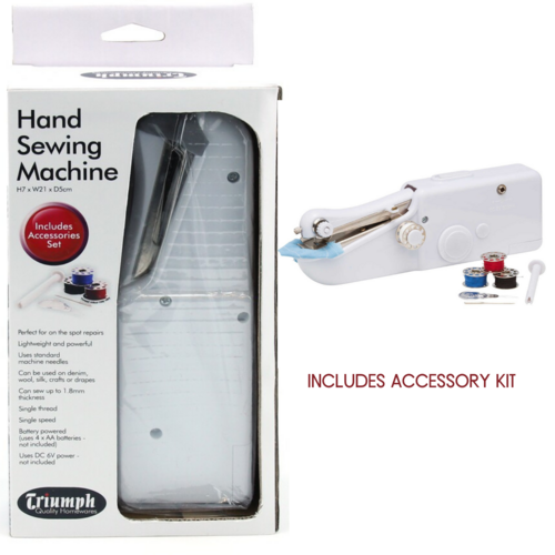Triumph Hand Sewing Machine Includes Accessory Kit