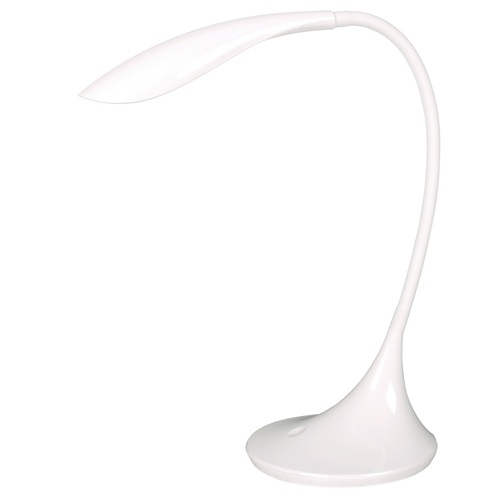 TRIUMPH Led Desk Lamp Flexible Goose Neck 15 Super White Lights White - OD120D.W
