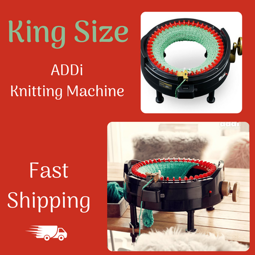 Addi-Express Knitting Machine King Size  Professional, 46 Needle, German Made - Large