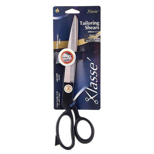 Klasse Tailoring Shears Scissors Heavy Duty All Metal 280mm (11"inch) - BK1111