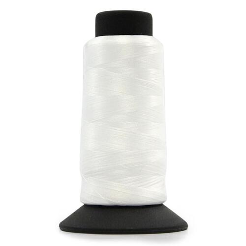 Hemline Woolly Nylon Thread 1500m WHITE - N4125.WHIT
