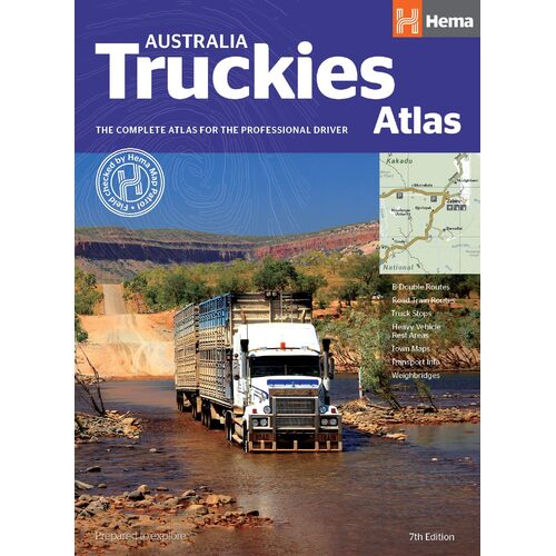 Atlas Hema Maps - Australia Truckies Atlas 7th Edition