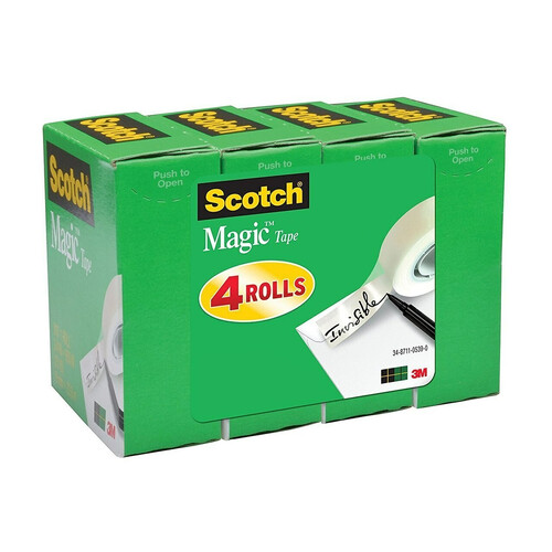 Scotch Tape 810 19mm Pack of 4