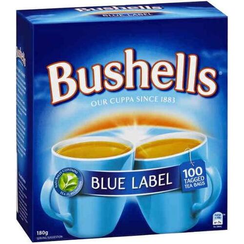 Bushell's Tea Bags Blue Label - 100 Pack