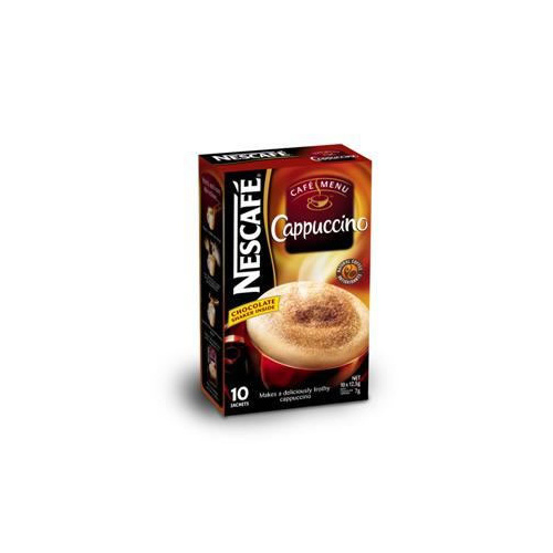 Nestles Coffee Nescafe Cappuccino Sachet 12.5g 10 pack