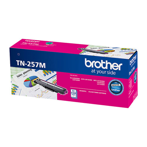 Brother TN257 Toner Cartridge Magenta - BN257M