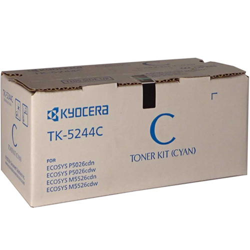 Kyocera TK5244 Toner Genuine - Cyan